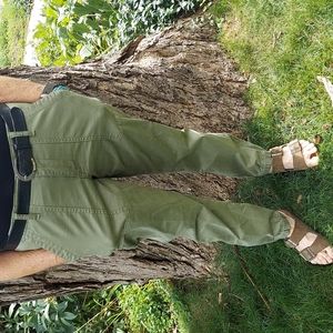 Cabi Cotton Green Pants, 10. Like new!